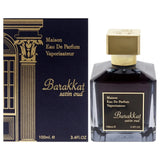 Maison Barakkat Satin Oud by Fragrance World for Unisex - 3.4 oz EDP Spray EDP