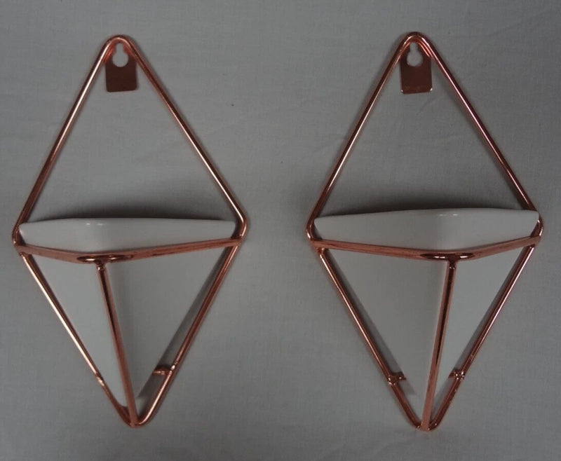 Geometric Hanging Flower Pots Holder Garden Succulent Plants Decorations 2 NEW Garden Plants