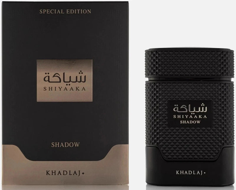 Khadlaj Shiyaaka Shadow Eau de Parfum Spray Unisex 100 Ml New EDP