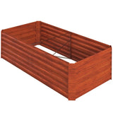 Garden Bed Flower Shelf Wood Planter Box Garden Plants