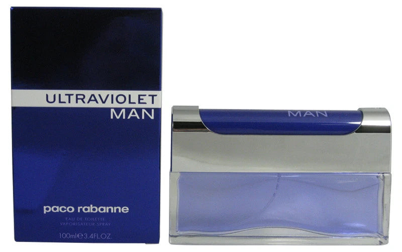 Ultraviolet Eau De Toilette Spray 3.4 Oz / 100 Ml for Men by Paco Rabanne EDT
