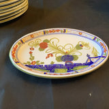One Blue Carnation Faenza CACF 6 7/8Ó Mini Oval Platter Plate Multiple Available Carnation