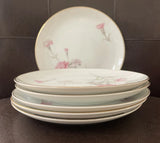 Set of 6 Royal Court Carnation Salad Plates 7 1/2Ó Japan Carnation