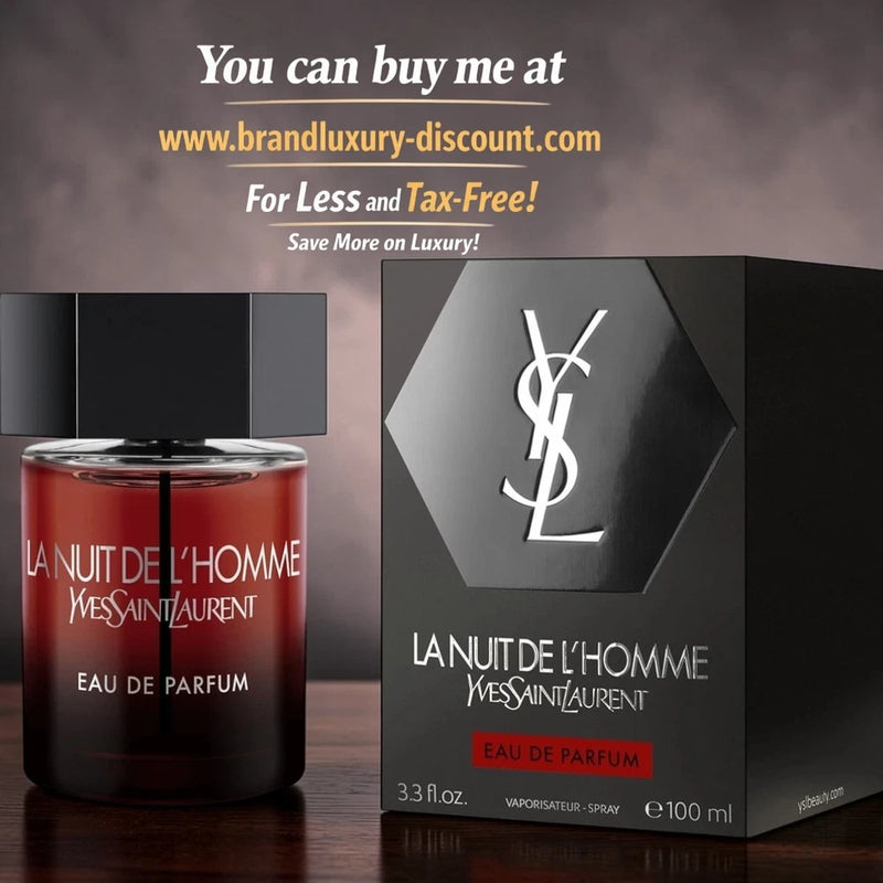 2026 YVES SAINT LAURENT La Nuit de l'Homme Eau de Parfum 3.3 oz EDP