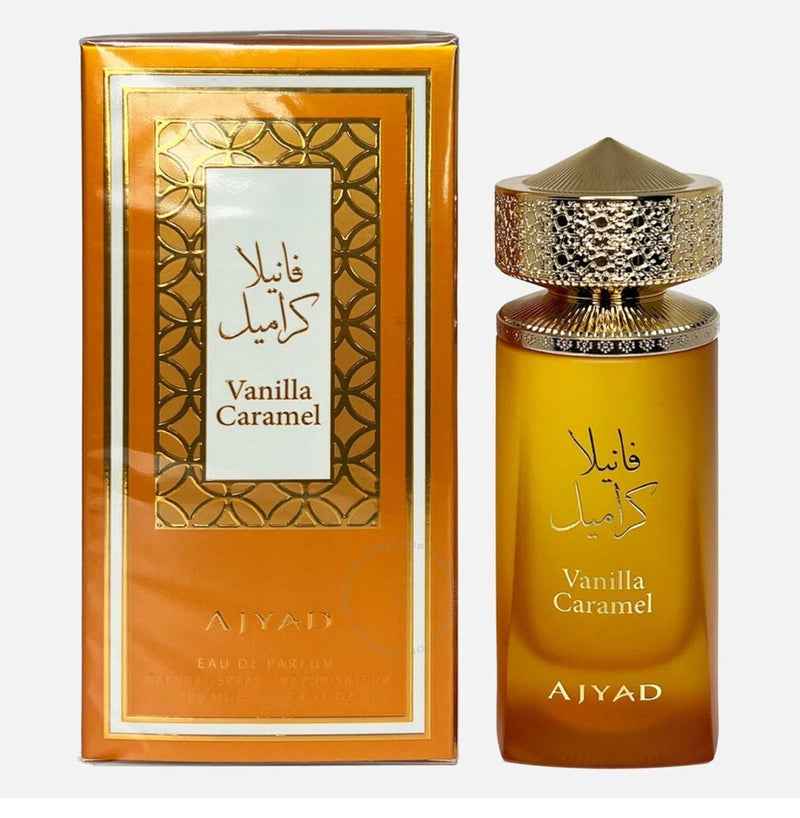 Vanilla Caramel by Ajyad for Women - 3.4 oz EDP Spray New EDP