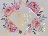 Victorian Trading 10 Pink Rose Garden Thank You Notes 18E Roses
