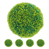 5 Pcs Artificial Plant Faux Green Topiary Hanging Grass Decor Green Plant