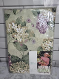 VTG Martha Stewart Fabric Tablecloth 60 x 84 Oval 1998 K-MART NEW Hydrangea Hydrangea