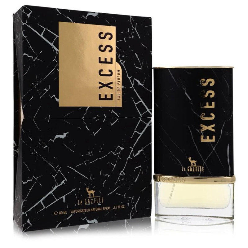 Le Gazelle Excess by Le Gazelle Eau De Parfum Spray (Unisex) 2.7 oz (Men) EDP