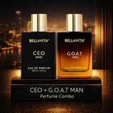 Bella Vita CEO Man & GOAT Man EDP 100ml Each Long Lasting Perfume Combo for Men EDP