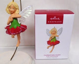 Hallmark Series Ornament Fairy Messengers #19 2023 Red Carnation Flower Fairy K3 Carnation