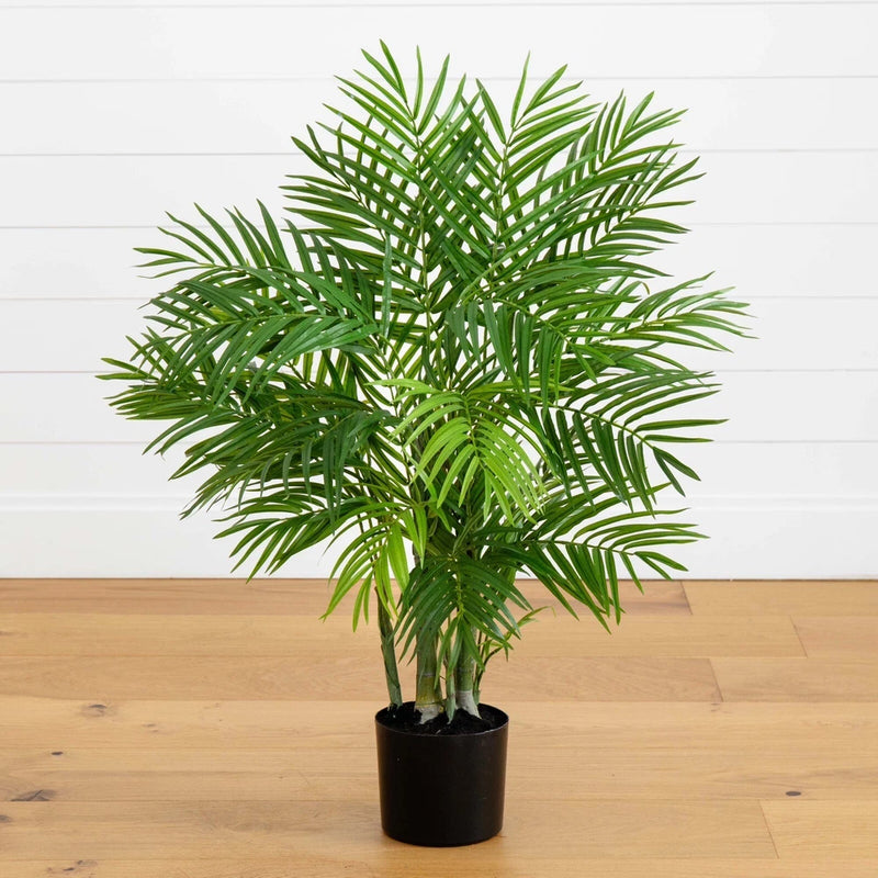 3Õ Areca Palm Artificial Tree w/536 Bendable Lvs Home Office Decor. Retail $152 Green Plant