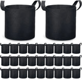 30 Pack 3 Gallon Grow Bags Aeration Fabric Pots for Plants with Handles Thickene Garden Plants