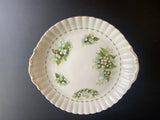 Royal Albert Flower Of The Month May Lily Of The Valley Handled Cake Plate Lily