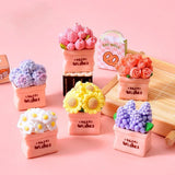 Miniature Artificial Flower Planters | Garden Decor and Dollhouse Accessories Hydrangea