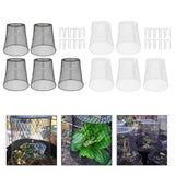 Garden Protectors 5PCS Iron Covers with Stakes for Vegetables and Flowers Garden Plants