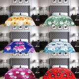 PRINTED FLANNEL BLANKET SUPER SOFT LIGHWEIGHT QUEEN AND KING * FREE SHIPPING* Sunflower
