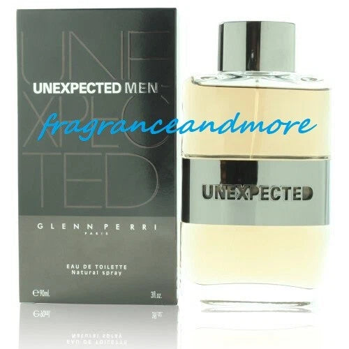 GLENN PERRI UNEXPECTED MEN COLOGNE FOR MEN 3.0 OZ / 90 ML EAU DE TOILETTE SPRAY EDT