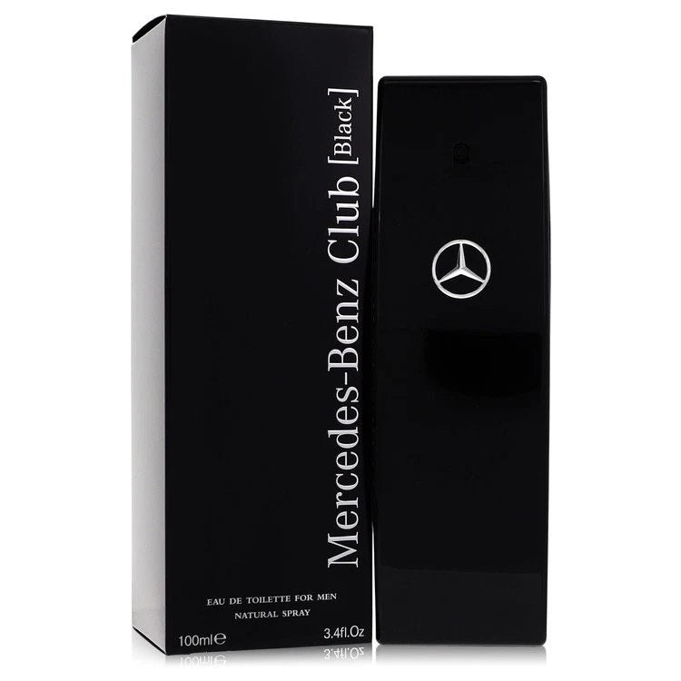 Mercedes Benz Club Black by Mercedes Benz Eau De Toilette Spray 3.4 oz for Men EDT