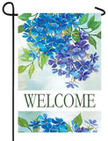 Hydrangeas Welcome Garden Flag Hydrangea