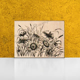 Sunflowers Rubber Stamp, Sunflower Stamp, Flower Stamp, Nature Stamp, Garden Sunflower