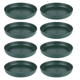 8 Pcs Plant Saucer Trays Plastic Pot Saucers Home Garden Office Desk Garden Plants