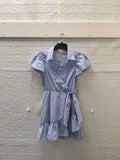 New 5ˆ7 cinq ˆ sept Lila Stripe Asymmetric Blue Hydrangea Multi Sz 6 Hydrangea
