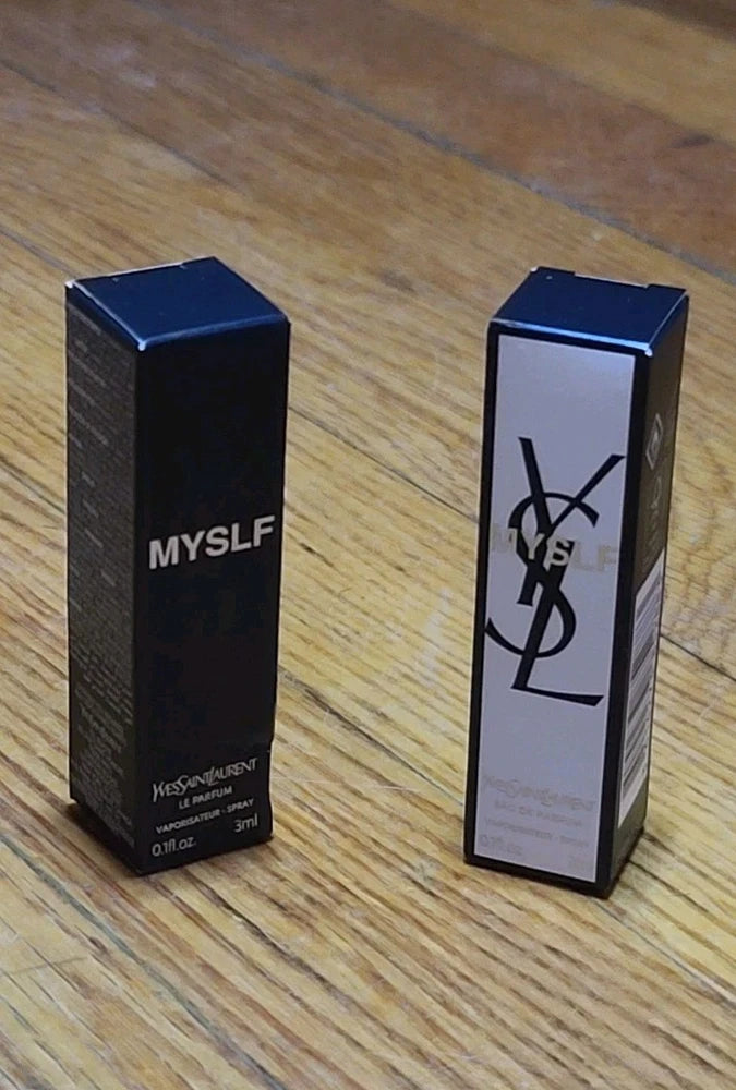 YSL  MYSELF Edp & Le Parfum Travel Size 0.1oz 3ml Refillable Spray Bottles EDP