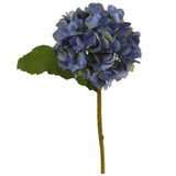 Nearly Natural 12Ó Hydrangea Artificial Blue Flower Set Of 12 Home Decoration Hydrangea
