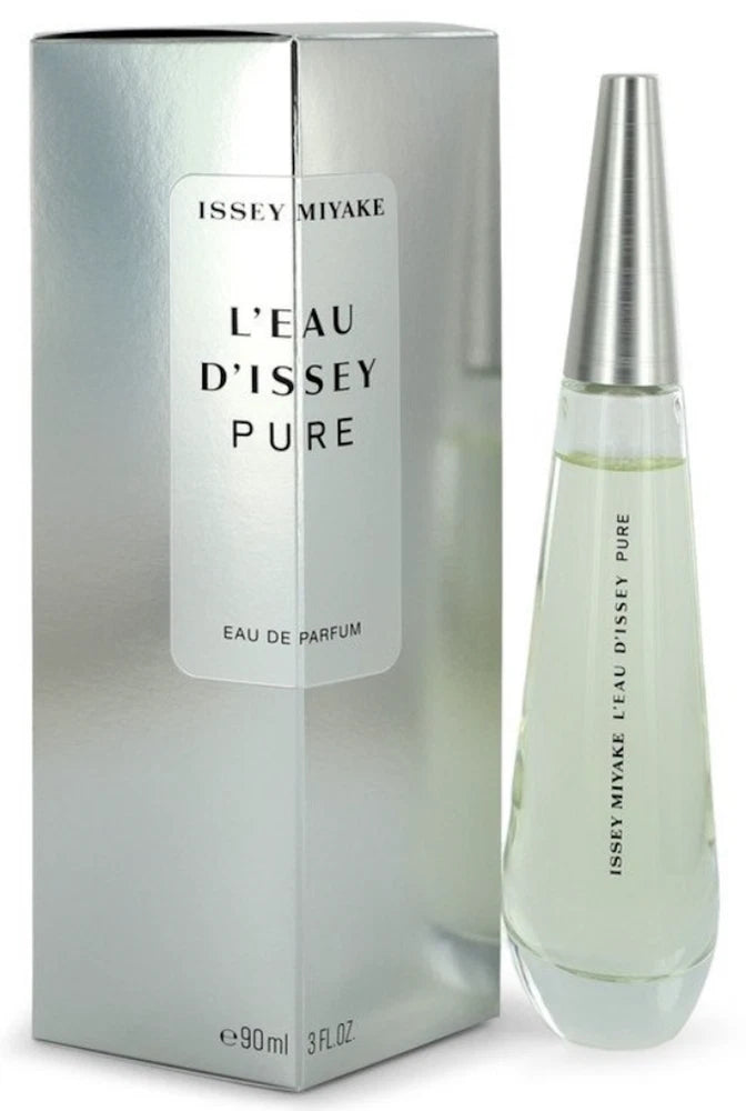 Issey Miyake L'Eau d'Issey Pure EDP 90ml glass sprayer bottle with box