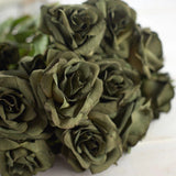 Package of 12 Sage Green Artificial Rose 25" Floral Sprays Green Plant
