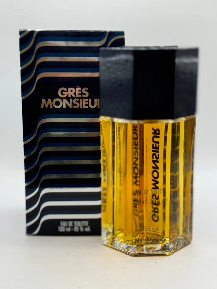 GRES MONSIEUR 100ML EDT SPLASH  (NEW WITH BOX) EDT