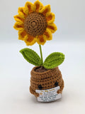 Inspirational Gifts Sunflower Crochet To my Love Home Office Desk Car Decoration Sunflower