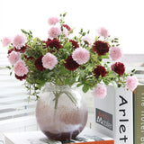 Artificial Flowers Green Leaves Fake Shrubs Greenery Plants Lilac Green Plant