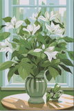 White Lily Potted Green Pot~ New 2024 Plants Image Card 4