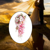 Waterfall Wedding Bouquet Bride Flower Elegant Romantic Photo Props Wedding Bouquet