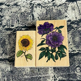 INKADINKADO Flowers Sunflower rubber stamps 6968 5663 Sunflower