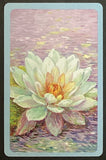 Flower Water Lily Vintage Single Swap Playing Card Lily