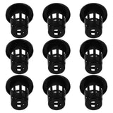 100 Pcs Garden Slotted Mesh Net Cups Hydroponic Planting Flowerpot Garden Plants
