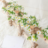 Decorative Faux Daisy and Sunflower Vine 2 1m for Party and For Home Styling Sunflower