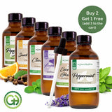 4 oz Essential Oil 100% Pure Natural Aromatherapy Oils+Free Dropper 50+ Scents Roses