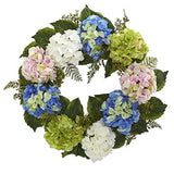 24" Hydrangea Wreath Hydrangea