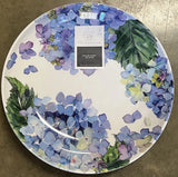 The Farmhouse Purple Hydrangea  MELAMINE Side Plates Set Of 4 Rachel Ashwell Hydrangea