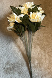 One Bunch of Cream Peony Fake Flowers (10 flowers) Floral Pick from Michael's Peony