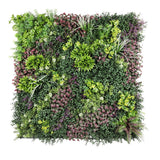 40" Artificial Grass Mats 3D Mixed Plant Wall Ledge Decor For Home Festival #11 Green Plant