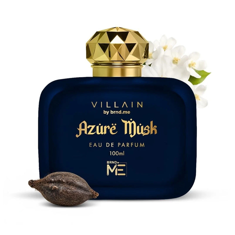 Villain Azure Musk Luxury Perfume for Men with Long Lasting Eau De Parfum 100 ML EDP