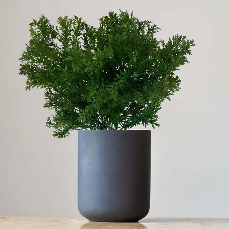 36CM Green Artificial Plant 6-Branch Parsley Grass Home Wedding Green Plant