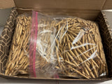 Lot - Small Dried Yellow, Mexican bird of Paradise Seed Pods Suitable For Crafts Dried Flower