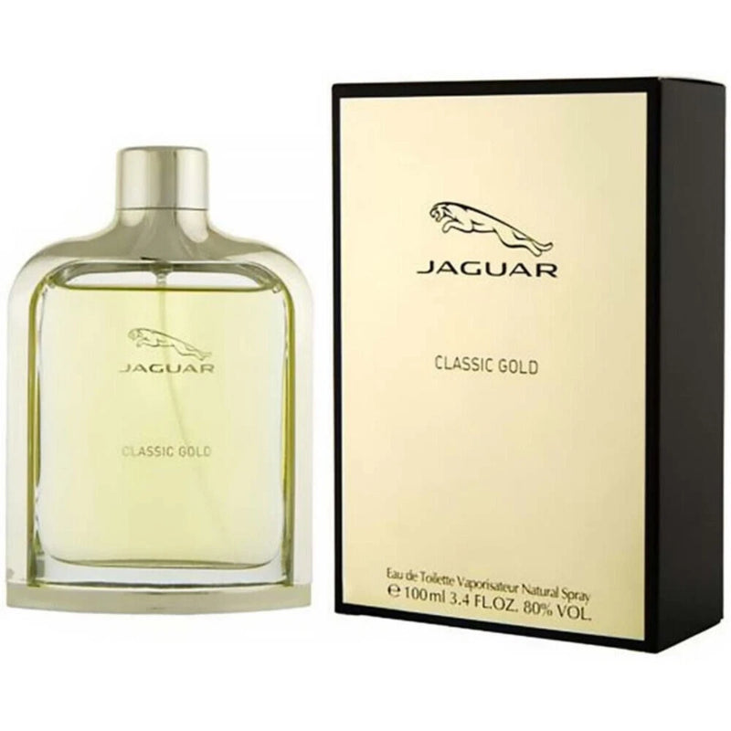 Jaguar Classic Gold 100ml edt Men New. EDT