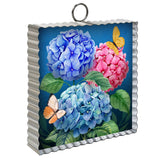 Briarwood Lane Colorful Hydrangeas Metal Mini Moment Hydrangea